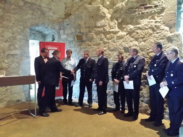 Gemeindefeuerwehr in Züge gegliedert