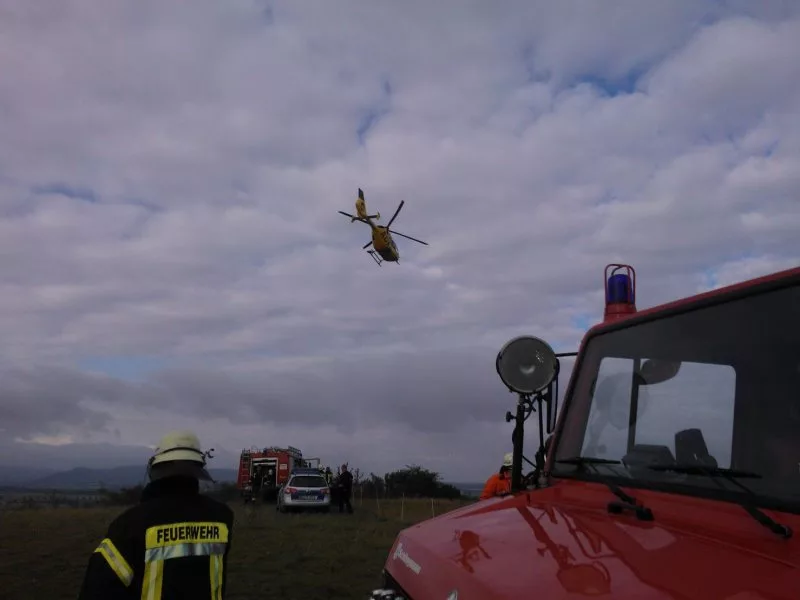 Personenrettung aus Hochsitz