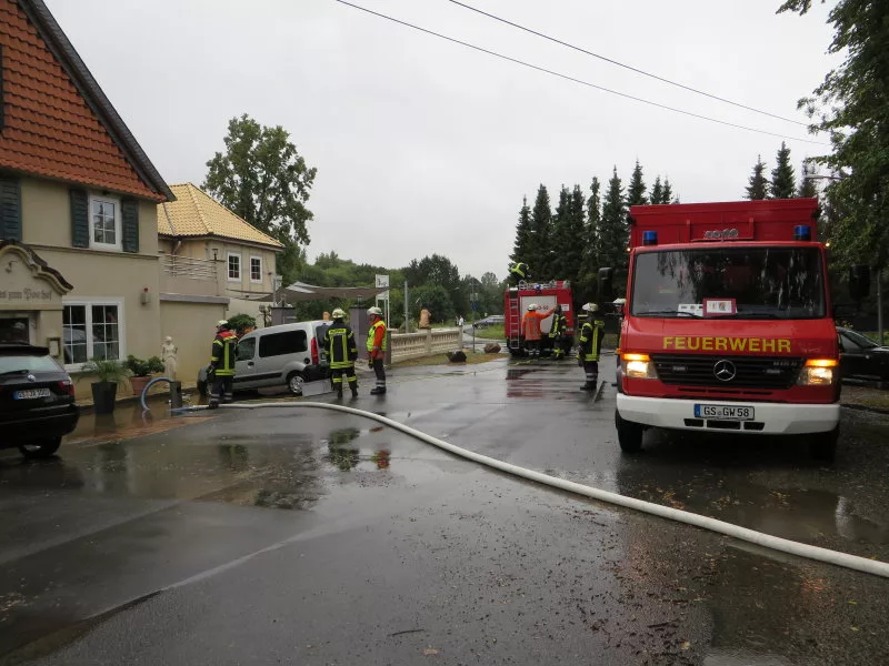 Hochwassereinsatz am Posthof