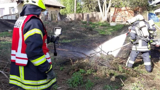 Rauchentwicklung in der Bahnhofsiedlung