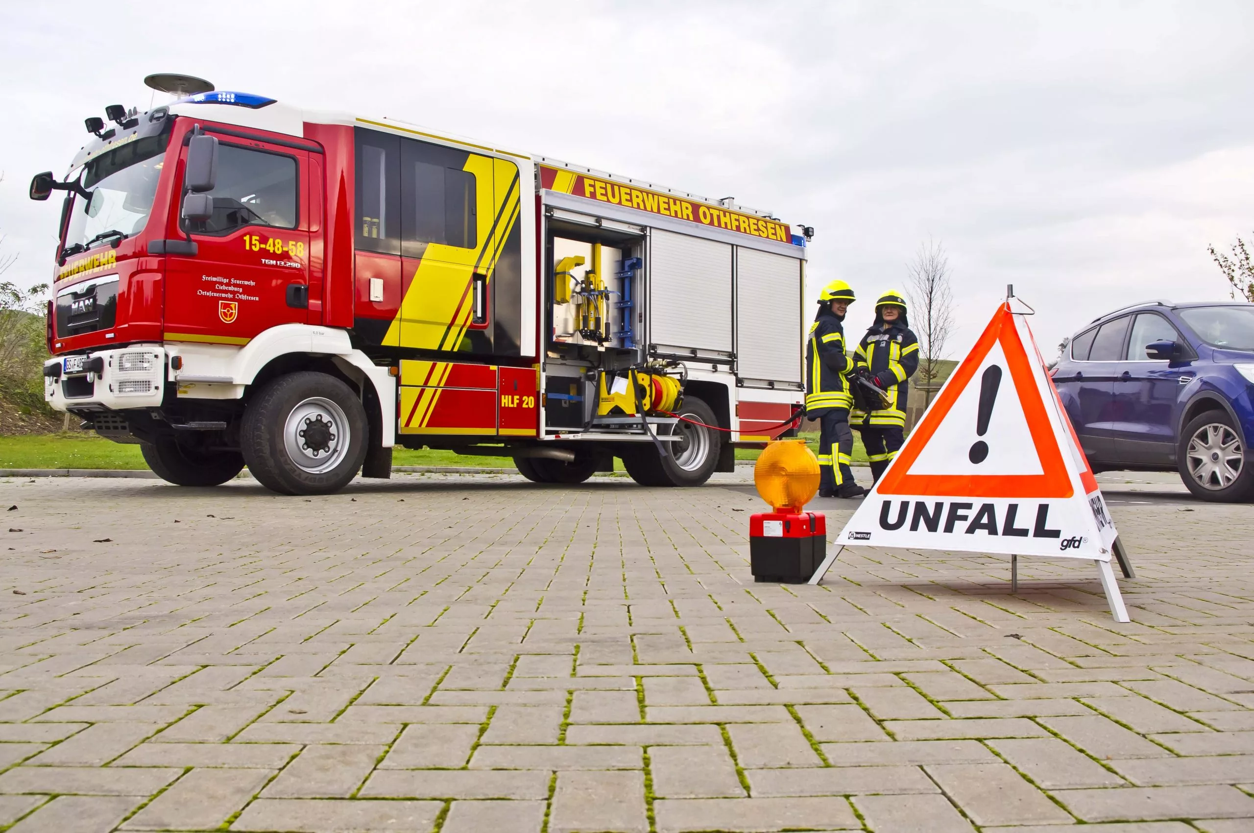 Gemeldeter Verkehrsunfall stellte sich als Fehlalarm heraus