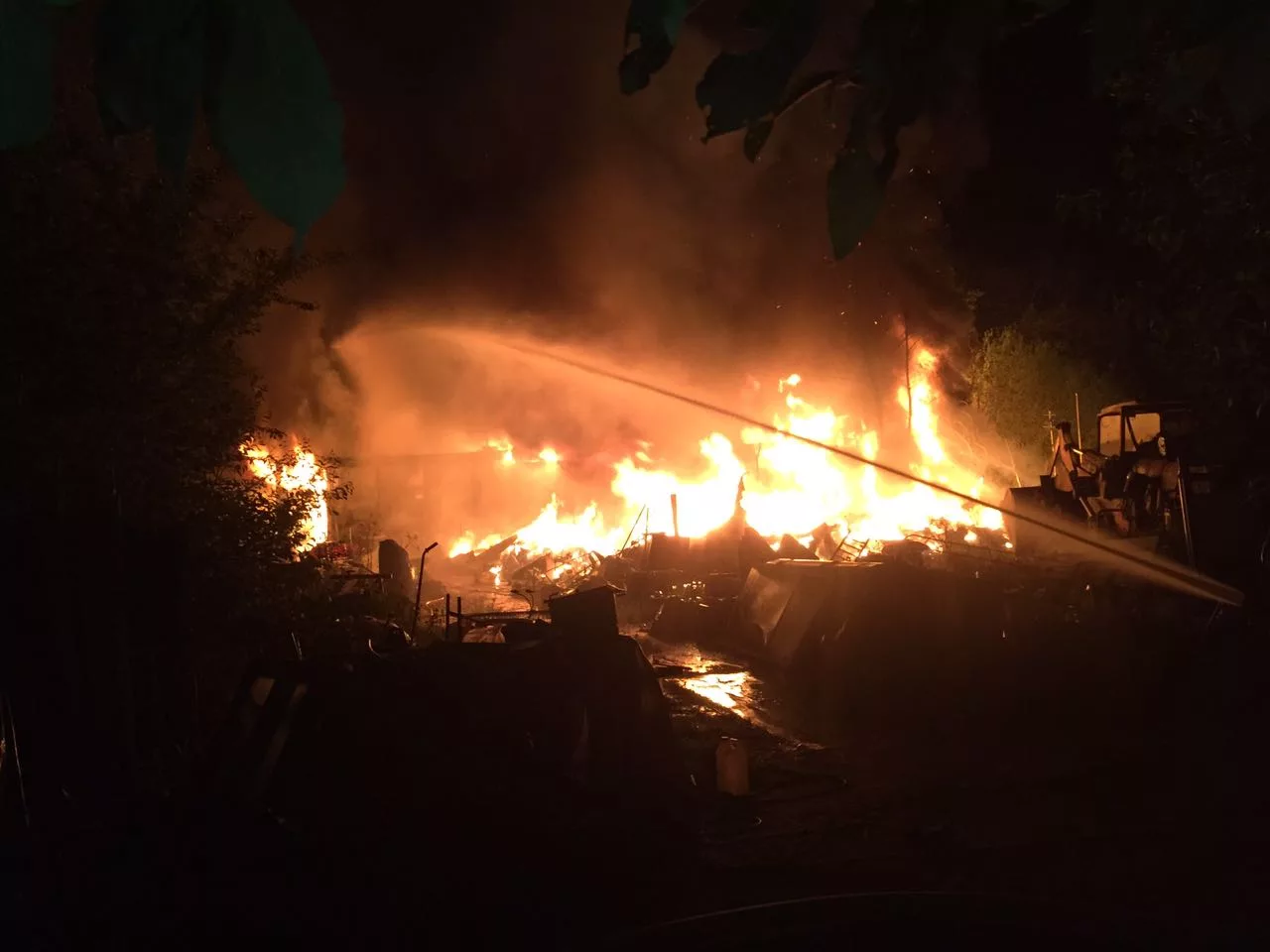 Großfeuer in der Othfresener Grubenstraße