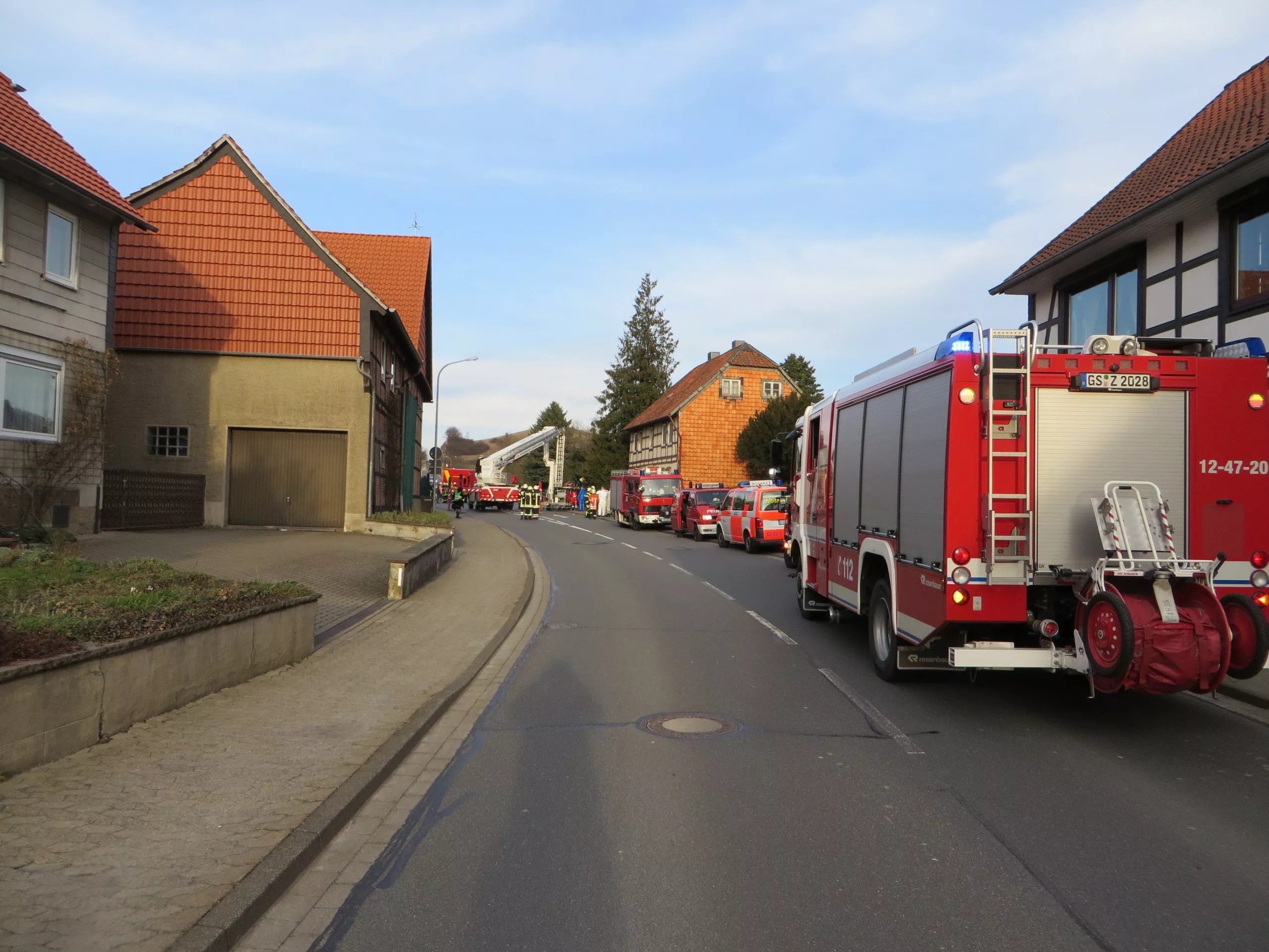 Personenrettung über Teleskopmast