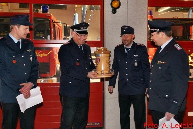 Feierliche Verabschiedung von Ortsbrandmeister Andreas Wüstefeld