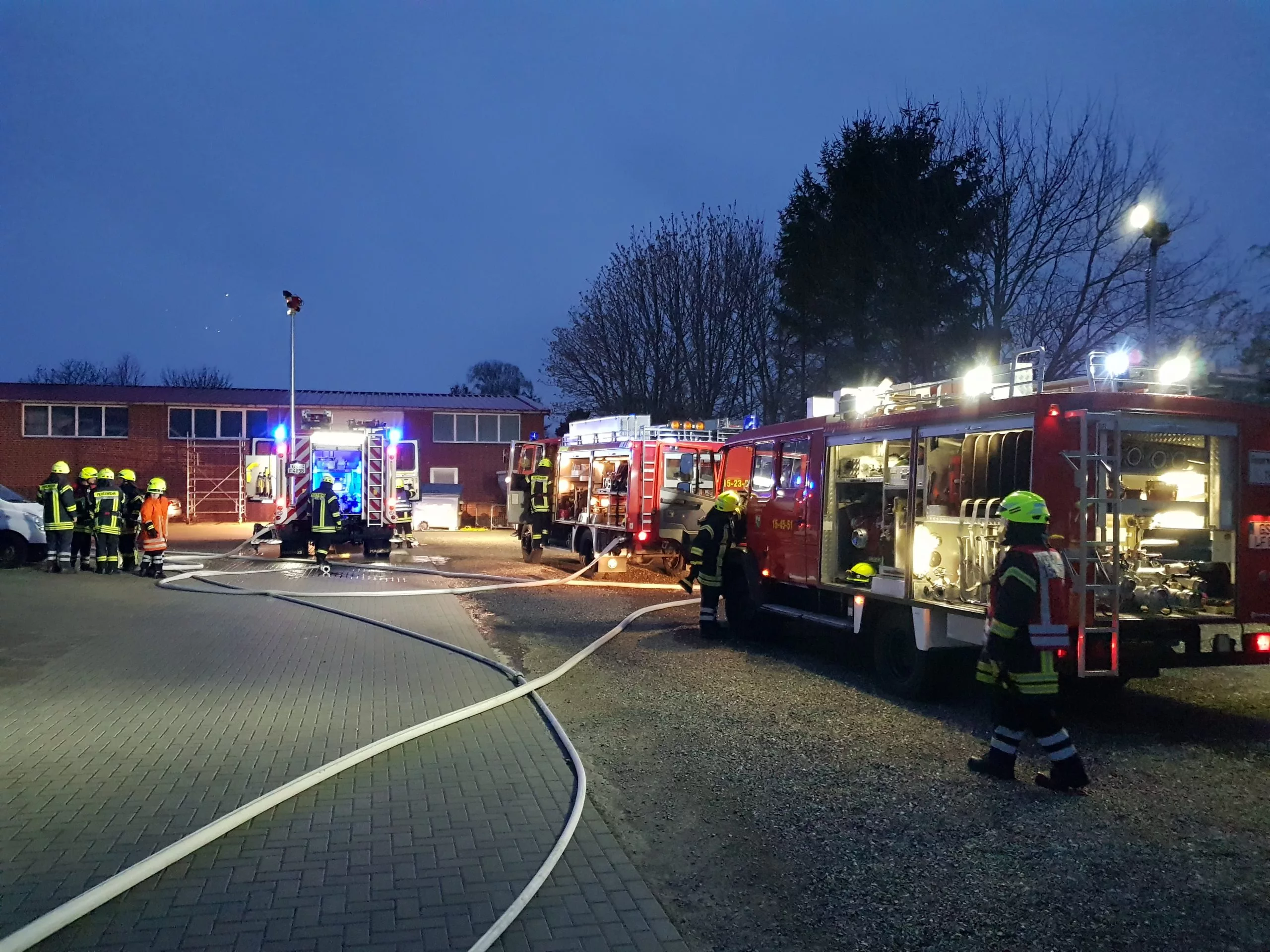 Gemeinsamer Dienst mit der Feuerwehr Klein Döhren und dem Löschzug „15 West“