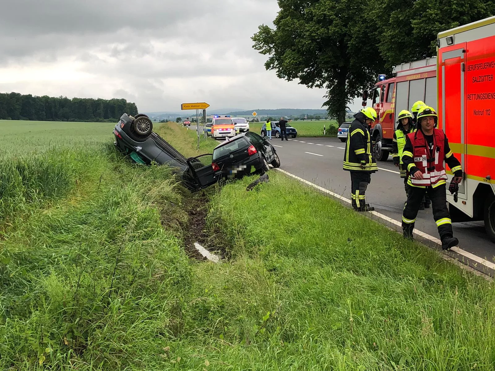 Verkehrsunfall mit mehreren Verletzten