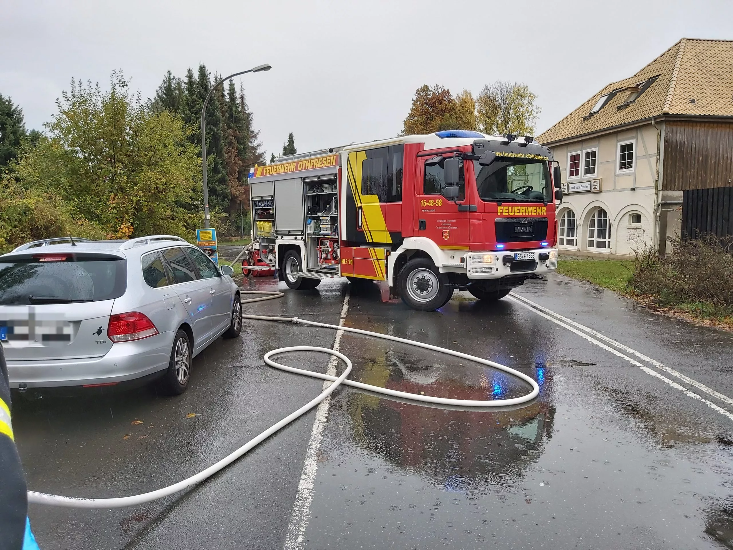 Verkehrsunfall auf der „Posthofkreuzung“