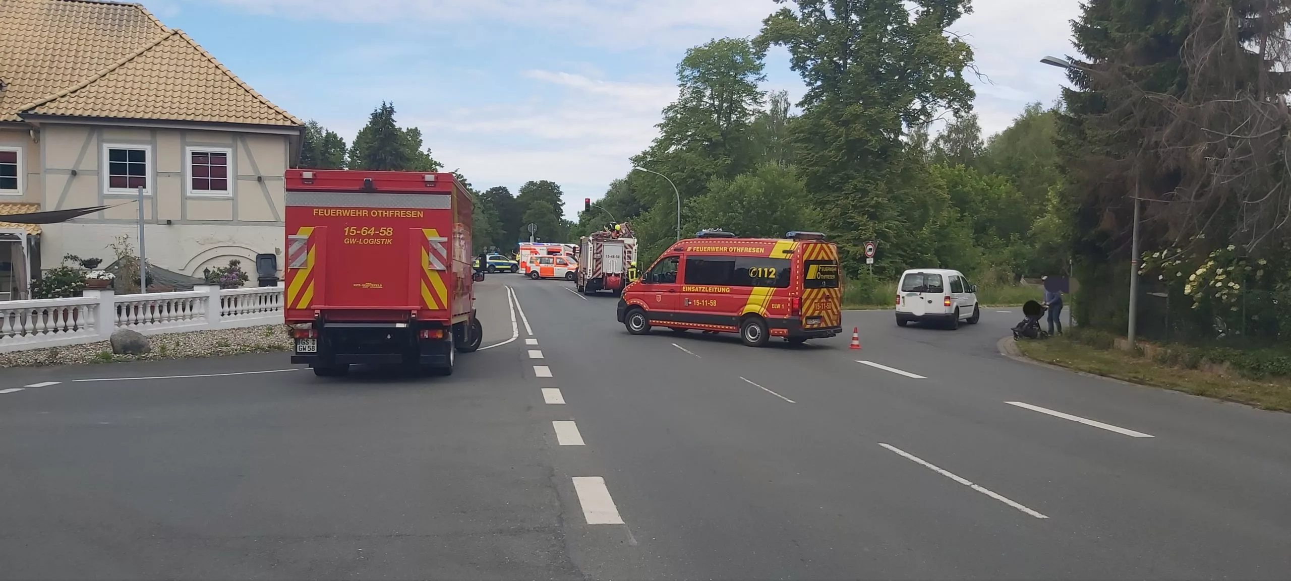 Verkehrsunfall am Posthof