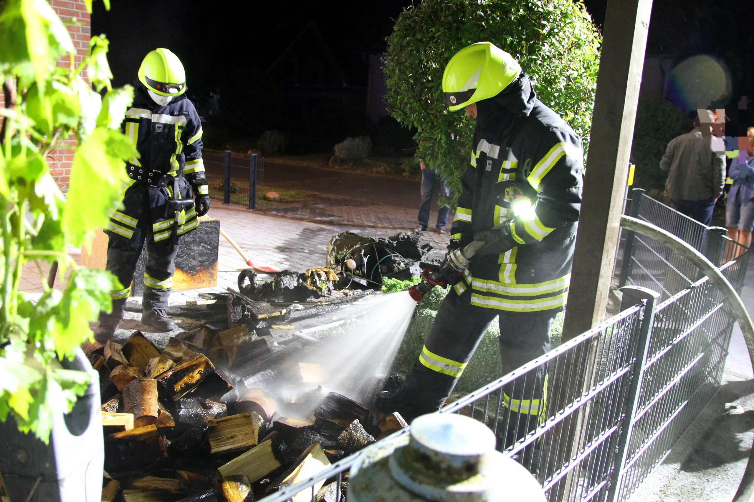 Brandeinsatz am Pfingstmontag