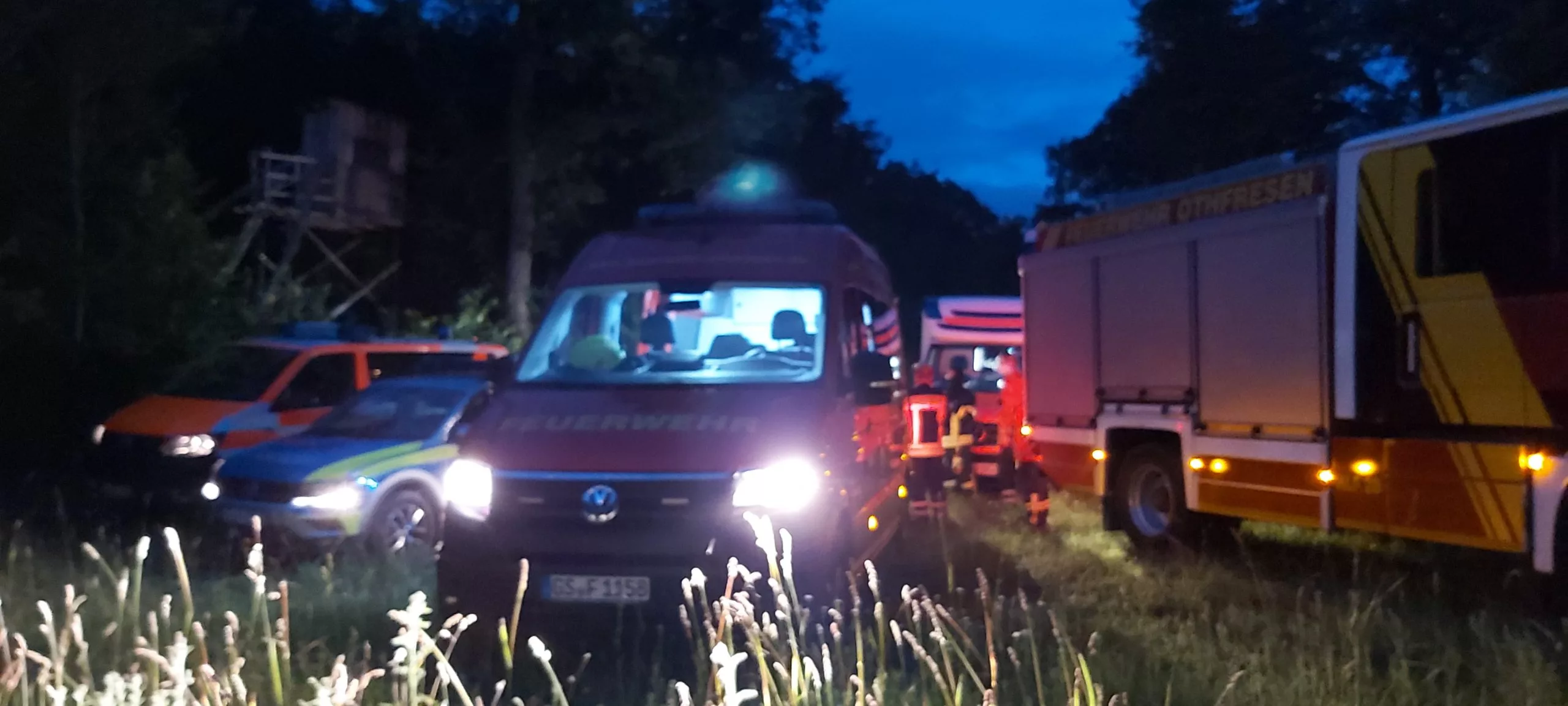 Nächtliche Personensuche