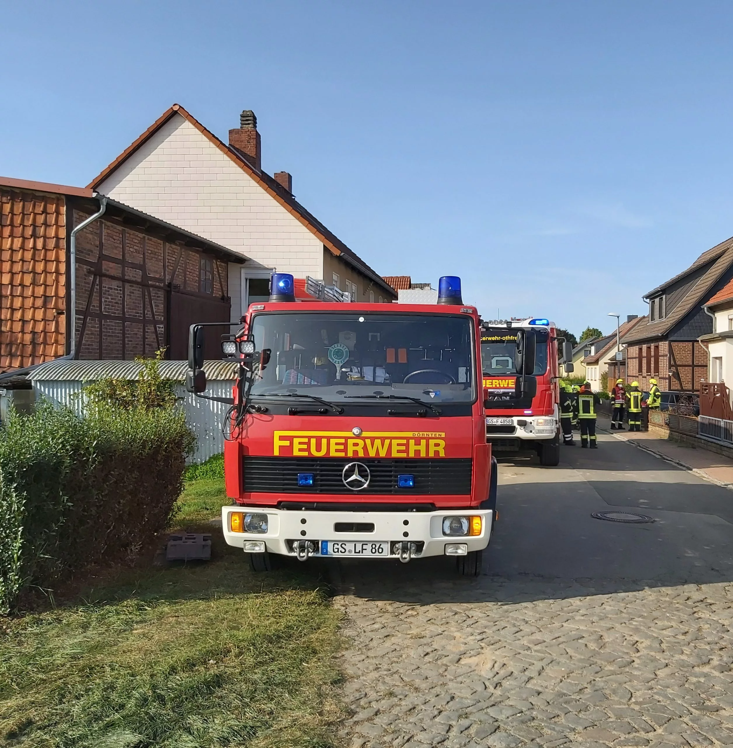 Hilfeleistungseinsatz in Dörnten