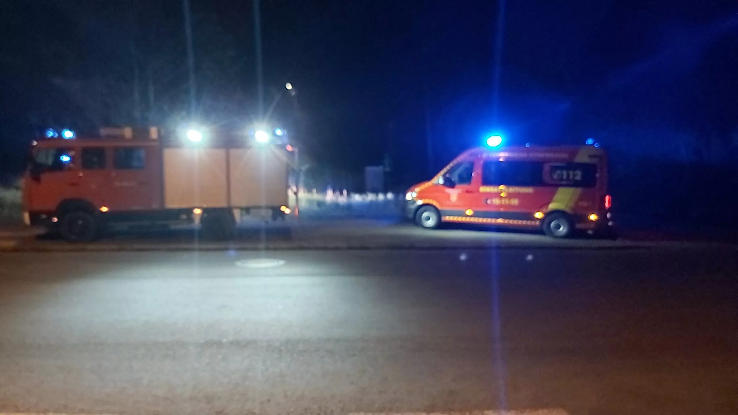 Vermeintlicher Unfall mit Zug