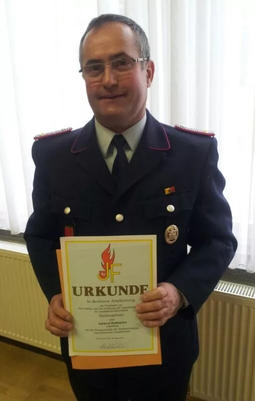 Hohe Auszeichnung für Hartmut Rothkamm