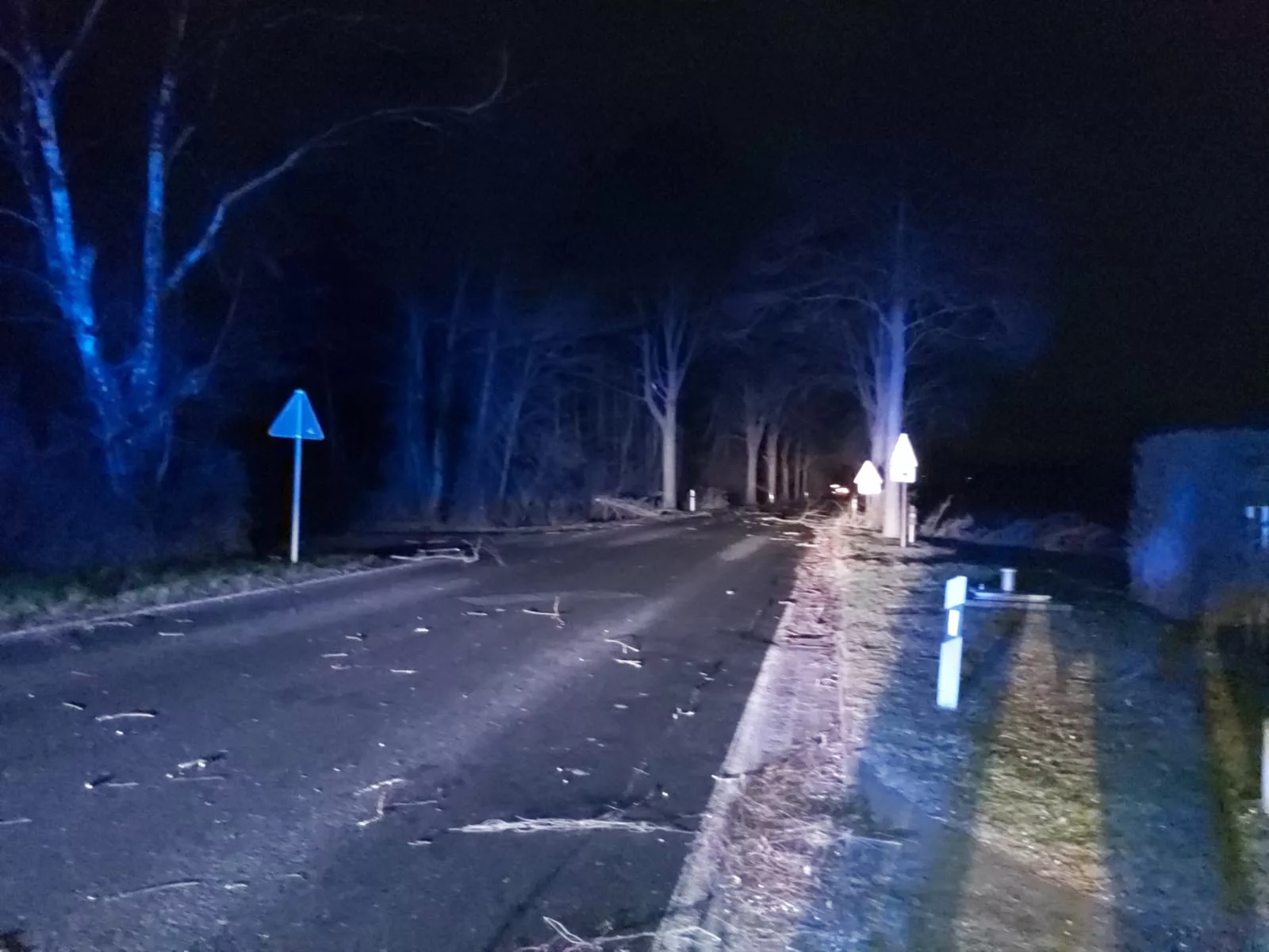 24 stündiger Einsatz durch Sturmtief „Sabine“