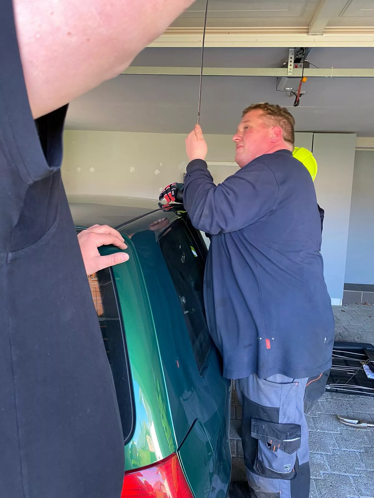 Kind in PKW eingeschlossen