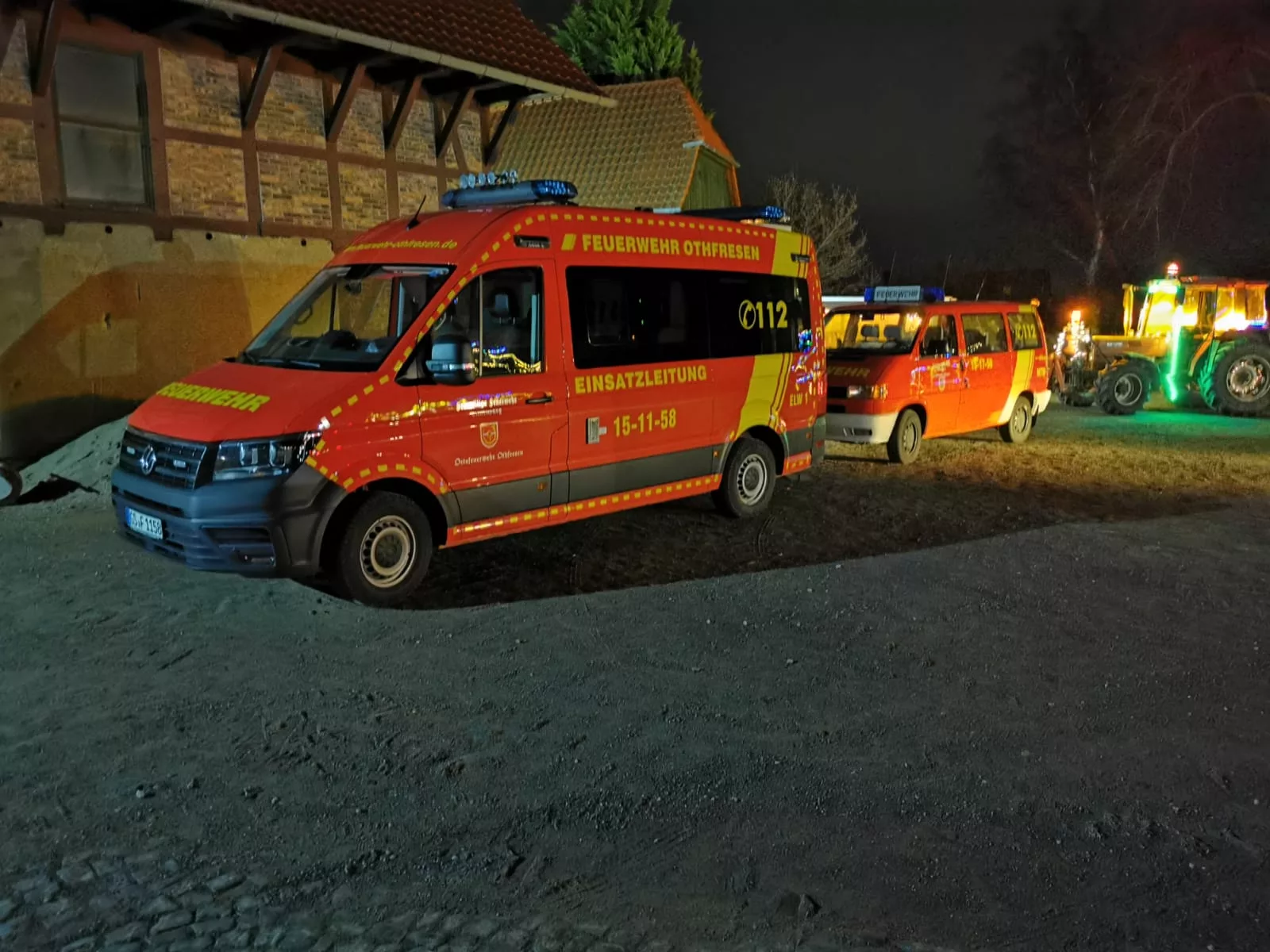 Unterstützung bei Weihnachtsumzug