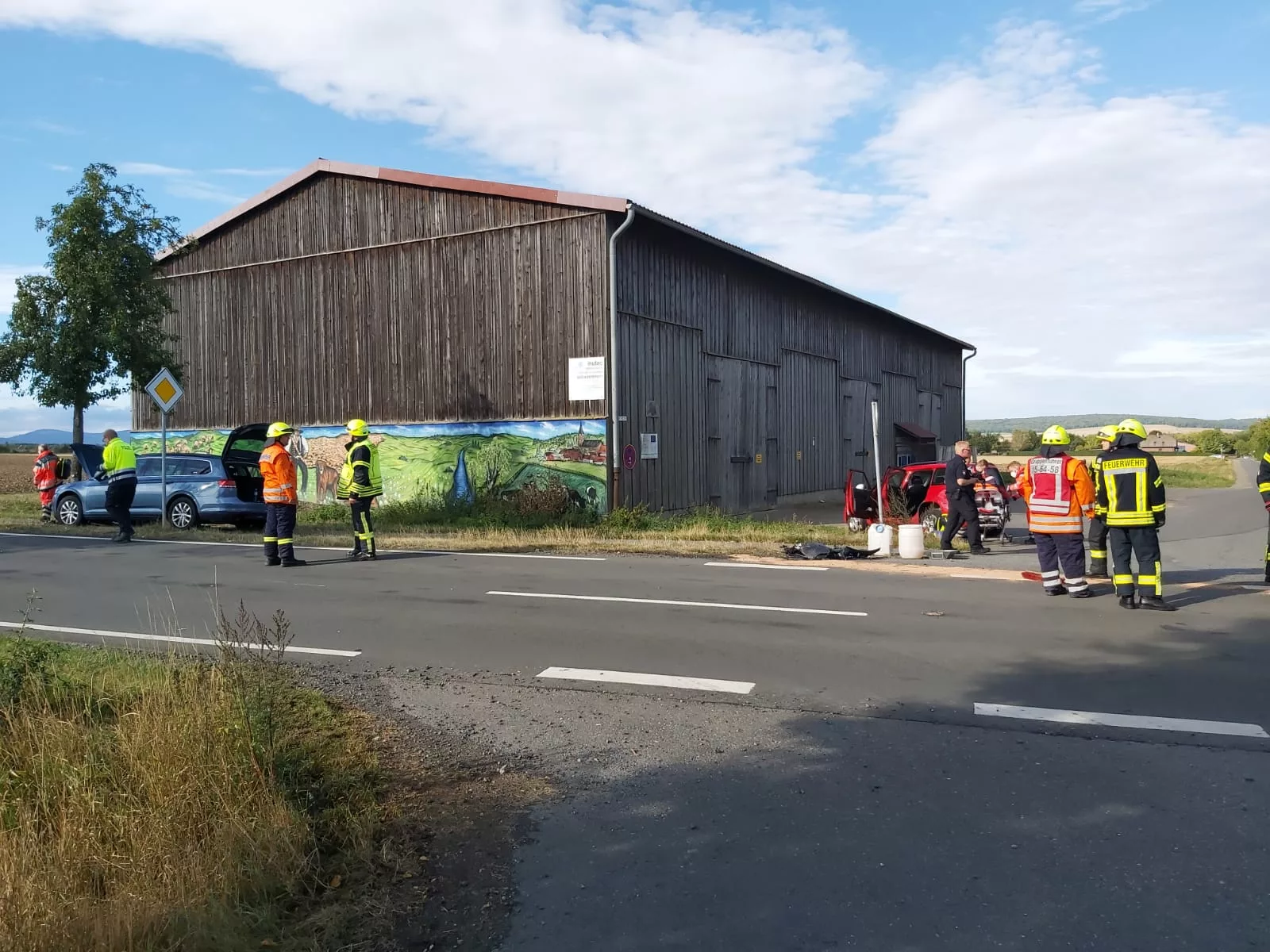 Mehrere Verletzte nach Verkehrsunfall