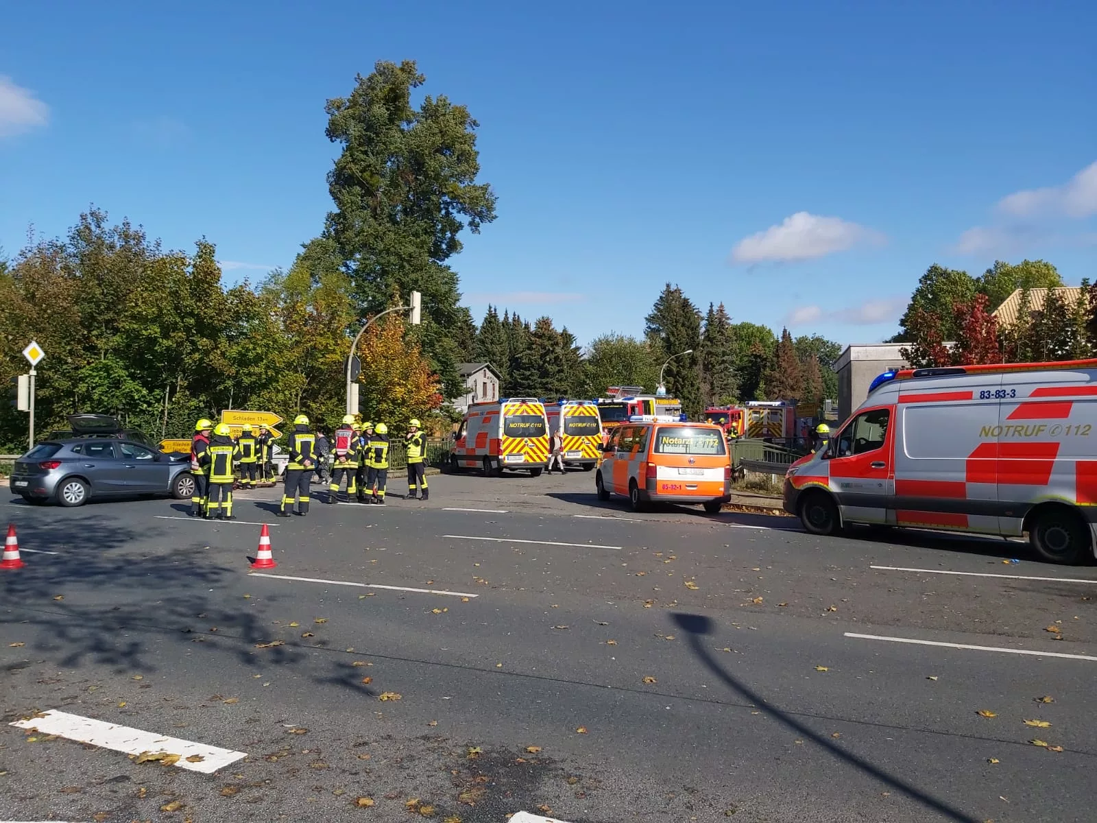 Unfall an der Posthofkreuzung