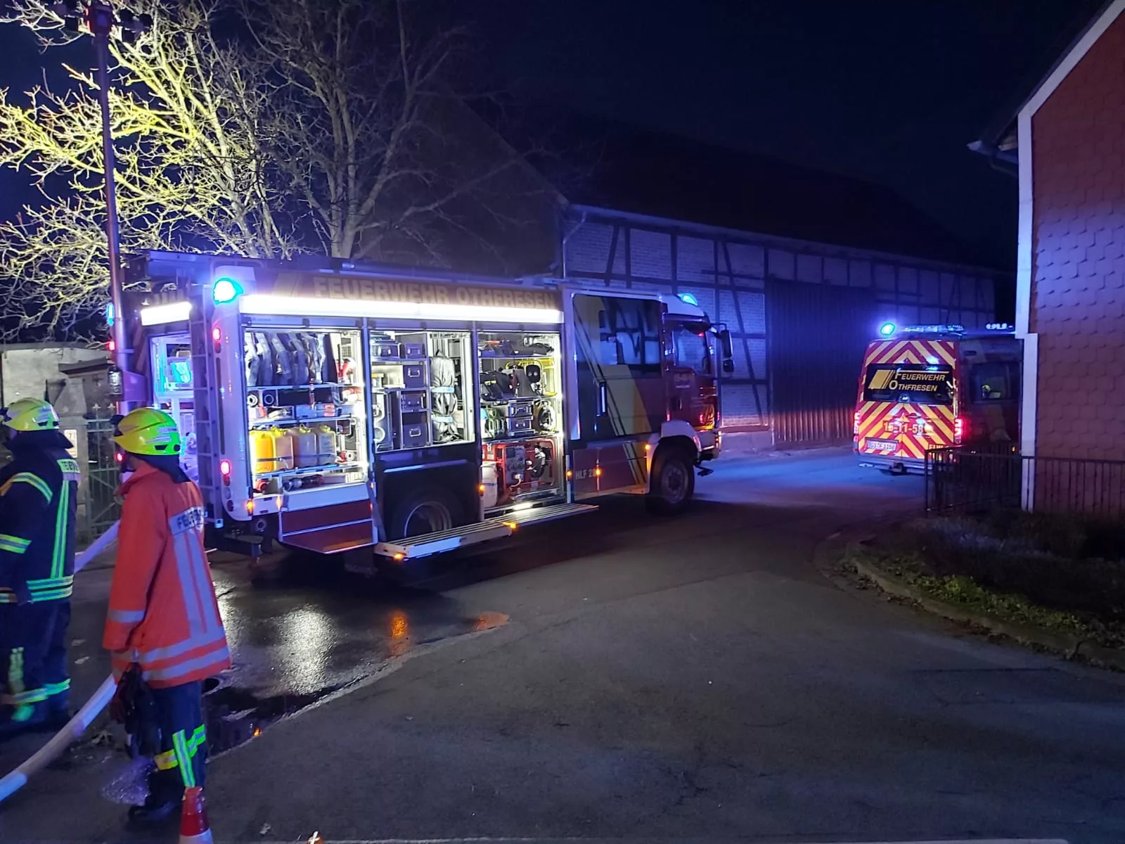 Schornsteinbrand in Heissum