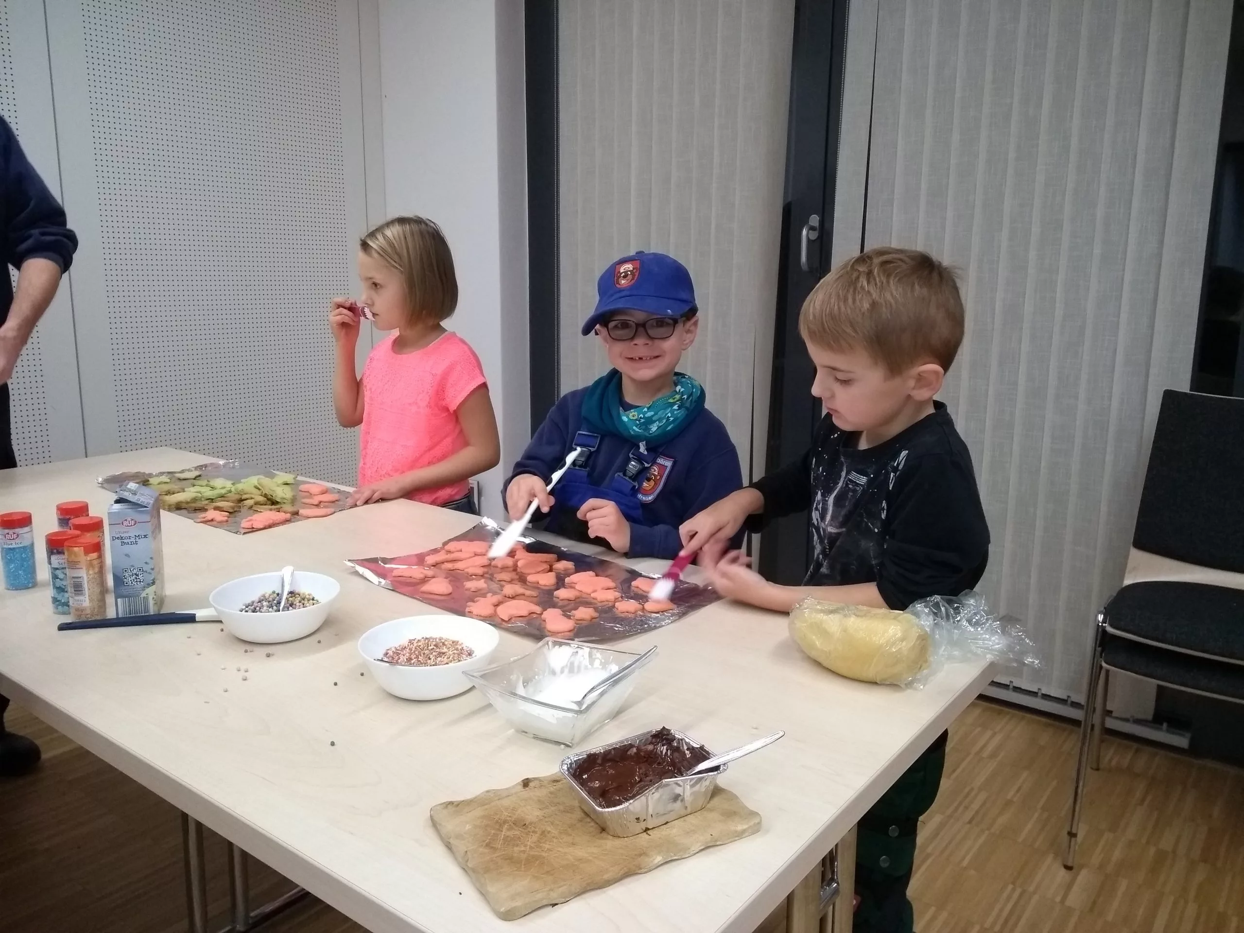 In der Weihnachtsbäckerei…