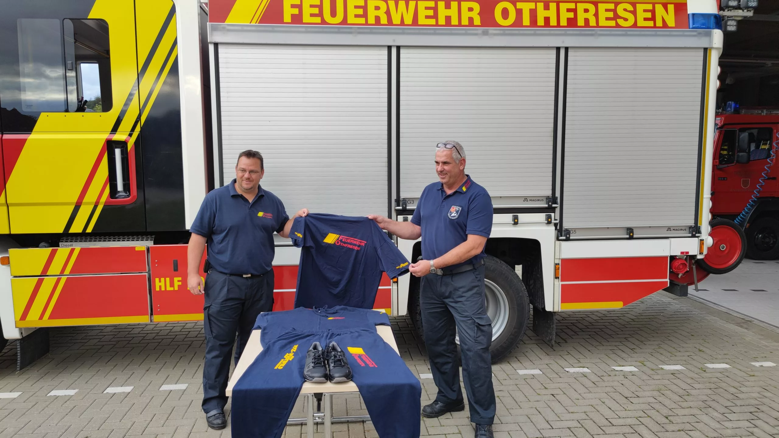 Feuerwehr erhält Wechselbekleidung