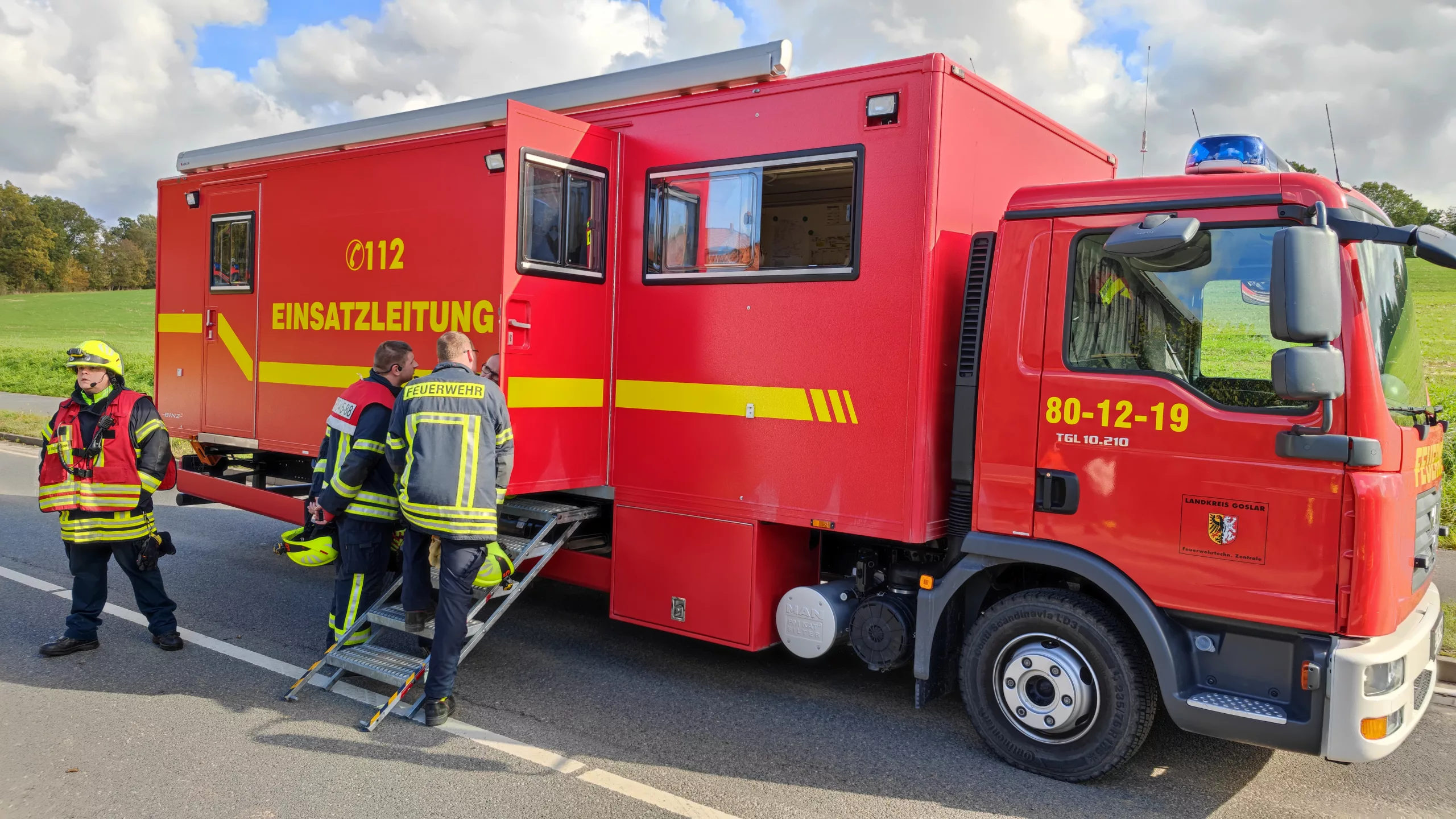 Einsatz für die IuK Gruppe