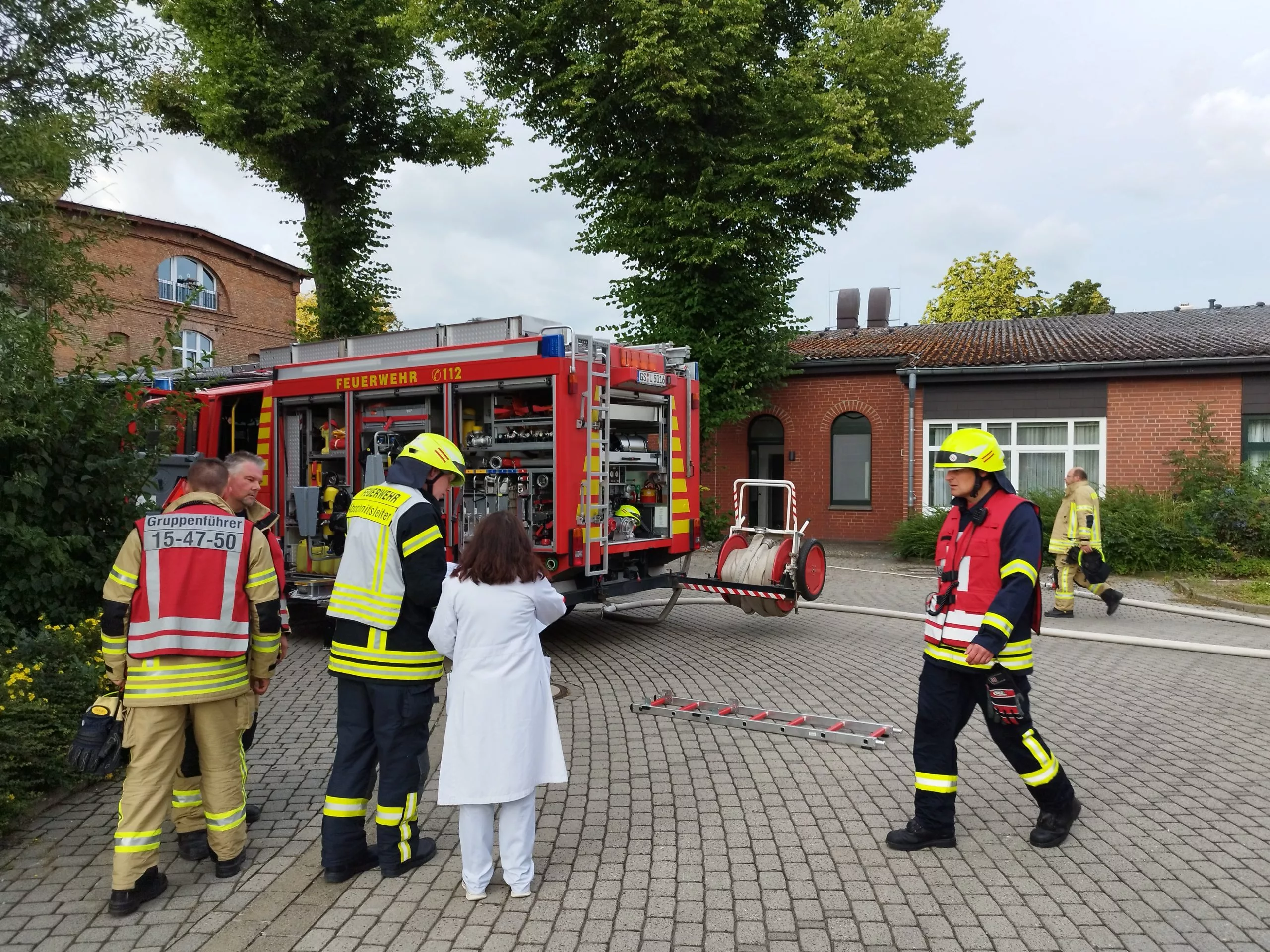 Rauchentwicklung in Klinik