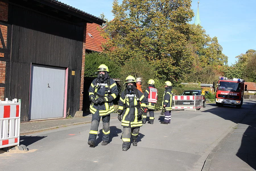 „Gefahrguteinsatz klein“ in Dörnten