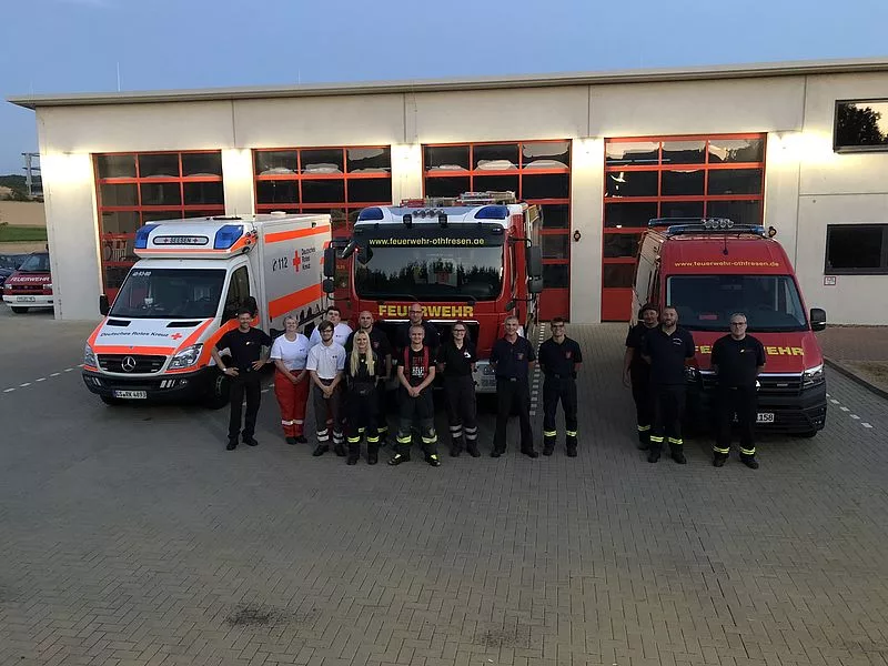 Ausbildungsdienste mit dem DRK Seesen und der BF Salzgitter